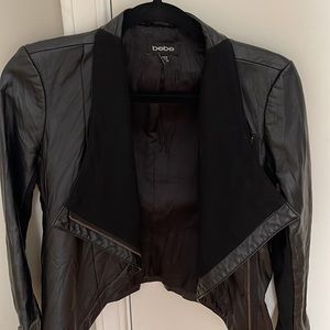 Bebe faux leather jacket